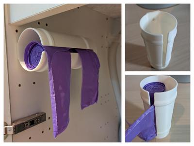Trash Bag Roll Holder (3 sizes)