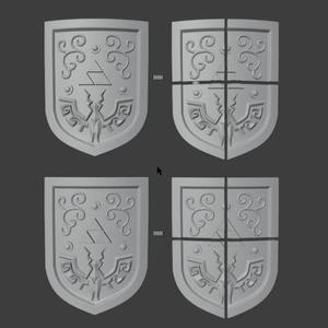THE HERO'S SHIELD FROM ZELDA WIND WAKER