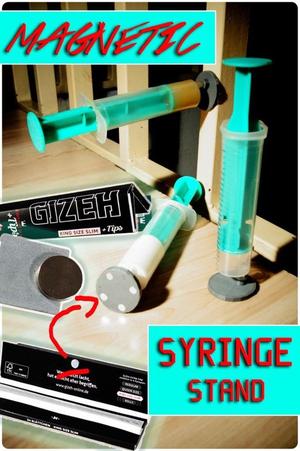 Magnetic Syringe Stand