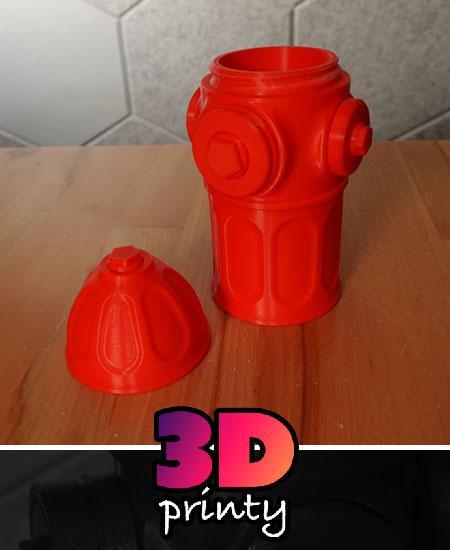 Screw Top Fire Hydrant Container
