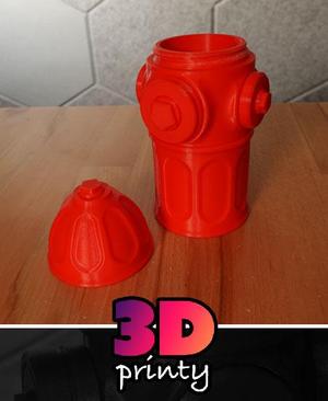 Screw Top Fire Hydrant Container