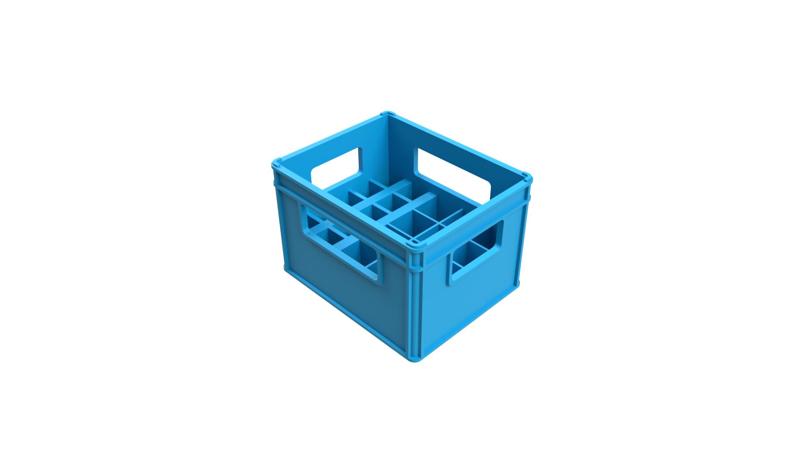 Battery (beer) carrier stackable for AA & AAA batteries