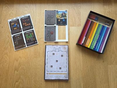 Cartographers card holder + insert