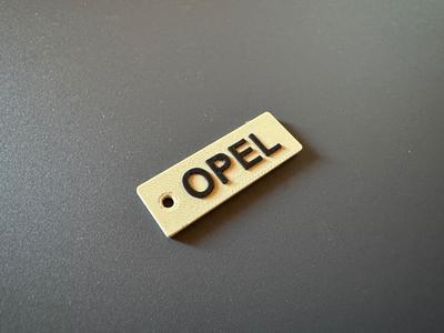 Opel Keychain