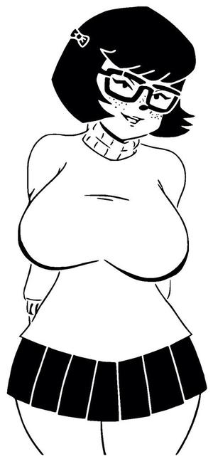 Velma Dinkley stencil 5