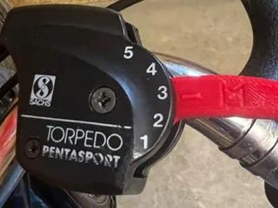 Sachs Torpedo Pentasport 5-Speed Shift Lever/Grip