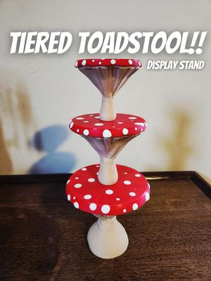 Tiered Toadstool Display Stand!!!