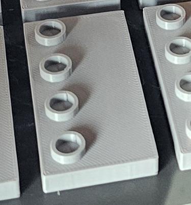 Lego Duplo kompatible Dachplatte 4 x 2 x 0,333 / Lego Duplo compatible Roof Tile 4 x 2 x 0.333