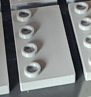 Lego Duplo kompatible Dachplatte 4 x 2 x 0,333 / Lego Duplo compatible Roof Tile 4 x 2 x 0.333