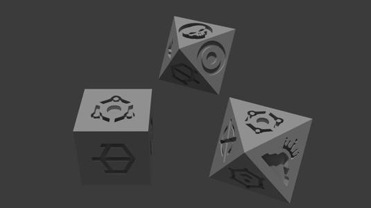 Halo: Flashpoint Scenario Dice