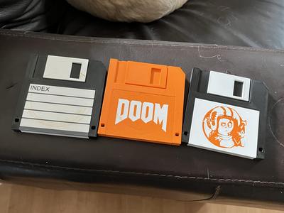 Floppy disk coasters