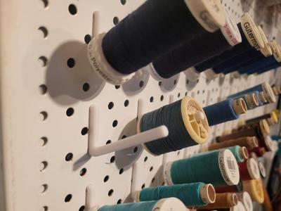 Pegboard Thread holder
