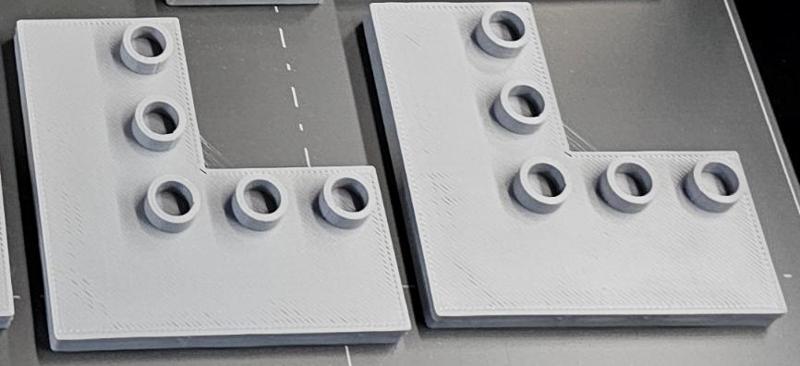 Lego Duplo kompatible Dachplatte (ECK) 4 x 4 x 0,333 / Lego Duplo compatible Roof Tile (CORNER) 4 x 4 x 0.333
