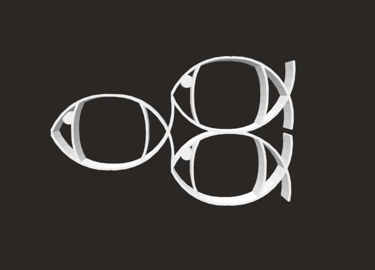 Three Fish Geometric