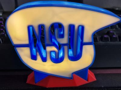 NSU Sign Lamp