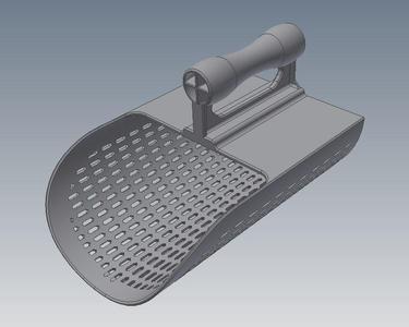 Sand scoop 130mm( about 5.1 inches)