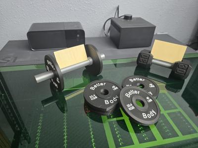 Better Body Barbell Business Card Holder