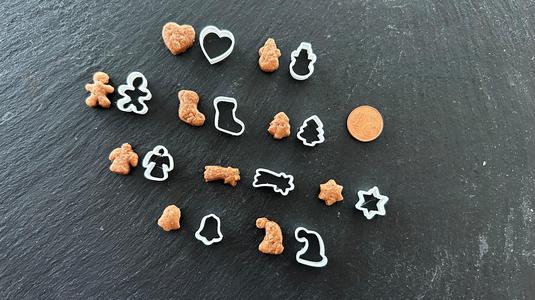 Elf on the Shelf - Mini-Cookie-Cutter Set // Weihnachts-Wichtel - Mini-Keksausstecher-Set
