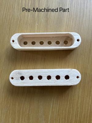 Single Coil Pickup CNC Jig