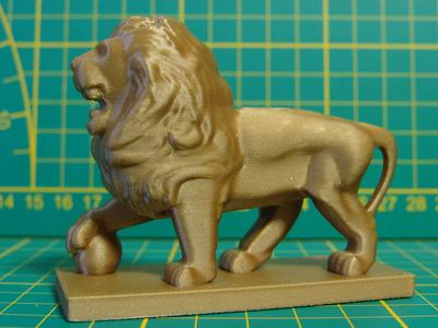 Waterloo Lion Statue