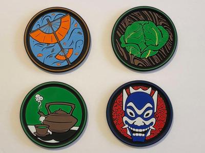 Avatar The Last Airbender Expansion Coaster Set