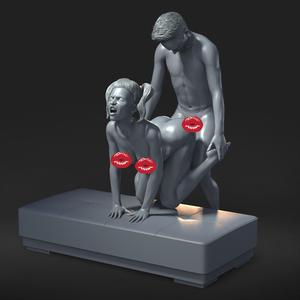 ANAL SEX - NSFW - EROTIC MINIATURE 75 MM SCALE