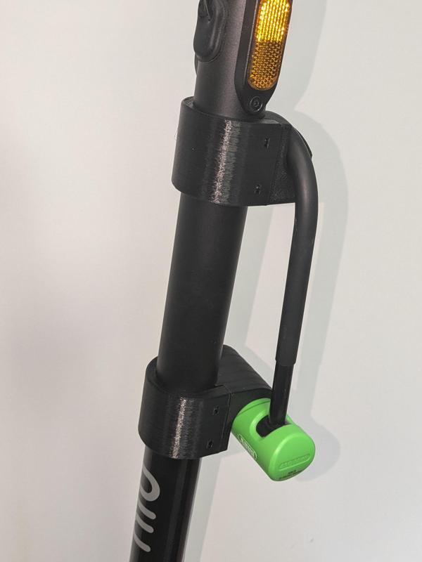 U-Lock Holder for NIU KQI3 e-scooter