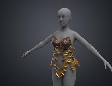 Shionne Bra Armor & Corset – Tales of Arise