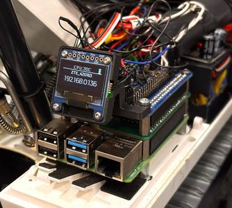 Raspberry Pi SSD1306 screen mount