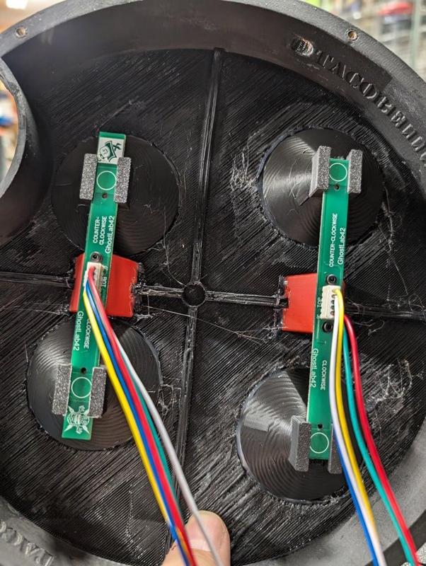 Proton Pack Cyclotron LED Cups