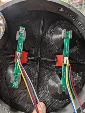 Proton Pack Cyclotron LED Cups