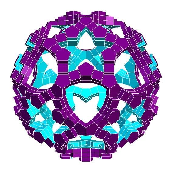 FIDGET ICOSIDODECAHEDRON 1
