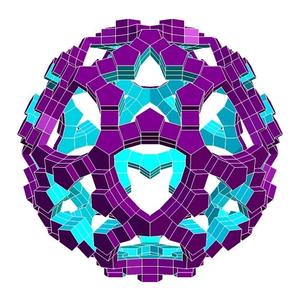 FIDGET ICOSIDODECAHEDRON 1