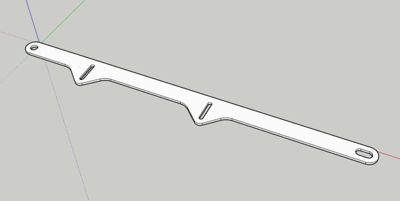 Subaru Brumby Fire Extinguisher Bracket