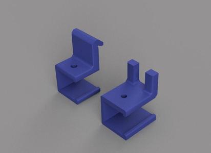 2020 Prusa MK Series Locking Brackets/Clamps - Staffette blocco Prusa Serie MK