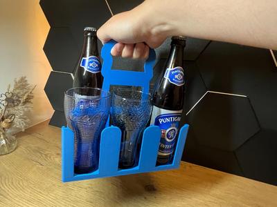Men's Handbag 2.0 - A Stylish Beer Carrier! 