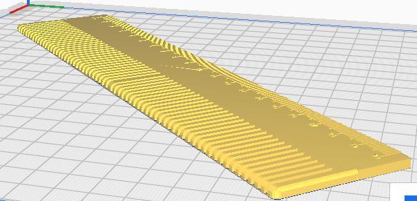 ruler comb