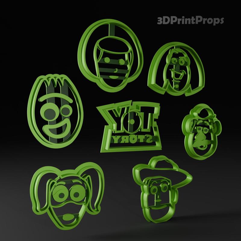 Toy Story Cookie Cutter set