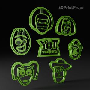 Toy Story Cookie Cutter set