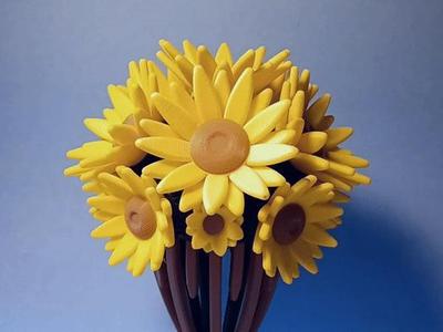 Flower Bouquet Mechanical Sculpture 