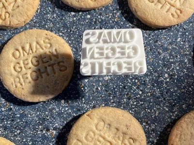 OMAs AGAINST THE RIGHT - Cookie Stamp