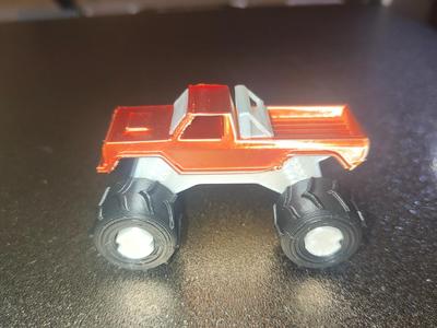 Monster truck, easy print