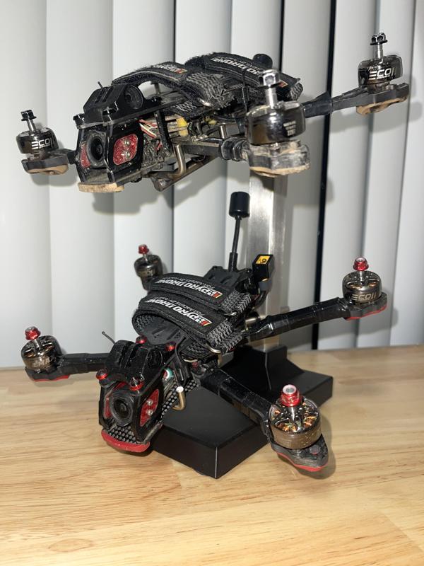 Desktop FPV Dual Drone Display Base