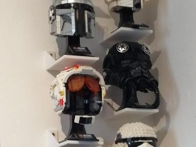Brick Helmet display shelf