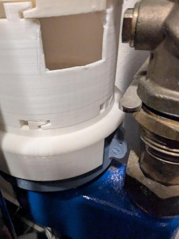AI-on-the-edge Adapter 100mm with Cutouts