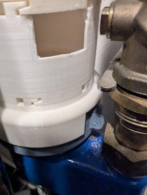 AI-on-the-edge Adapter 100mm with Cutouts