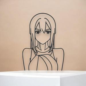 Anime Line Art - Desktop Line Art