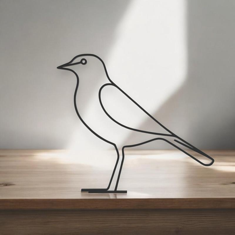 Bird Line Art - Desktop Line Art