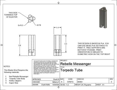 Rebelle Messenger TorpedoTube