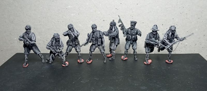 28 mm SAS-LRDG infantry squad